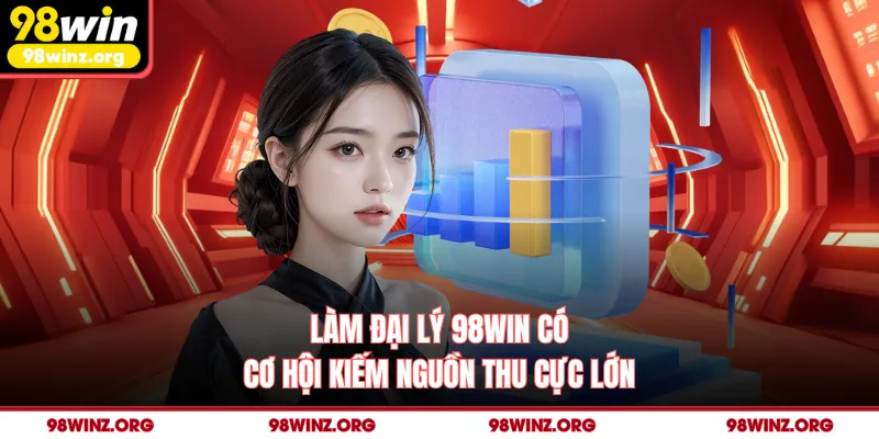Làm đại lý 98win có cơ hội kiếm nguồn thu cực lớn